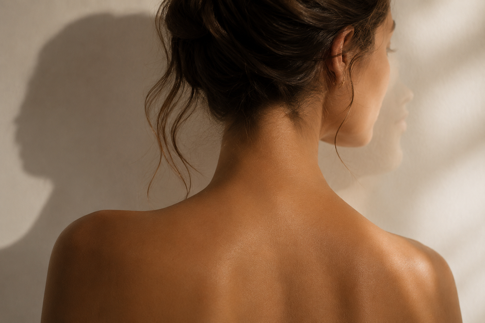 Custom airbrush spray tan results from Glow Club Aesthetics, mobile tanning in Miami and Fort Lauderdale