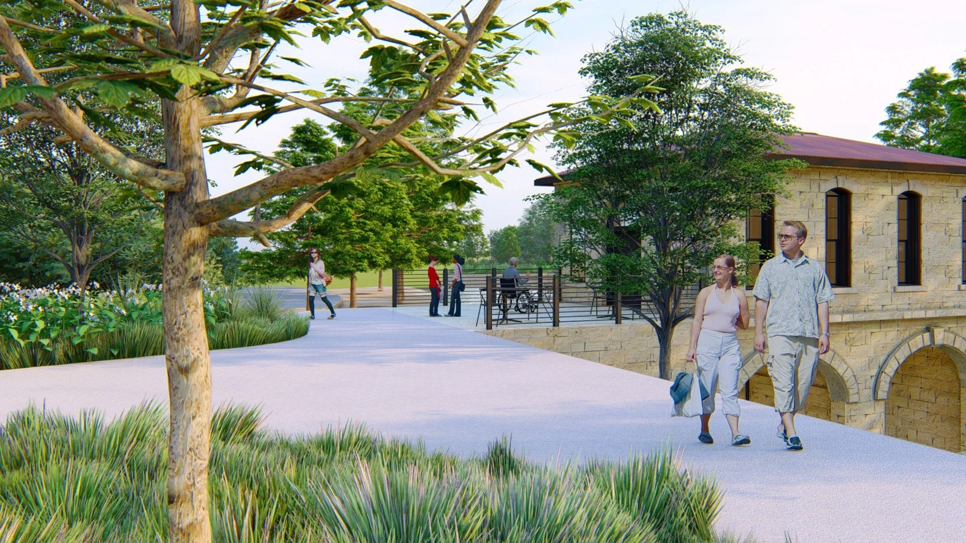 Proposed Pump House Arrival Plaza