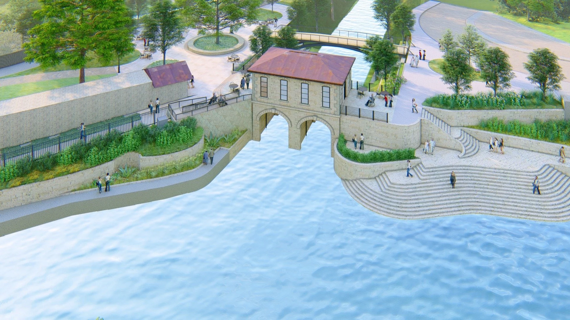 Proposed Lambert Beach and Pump House