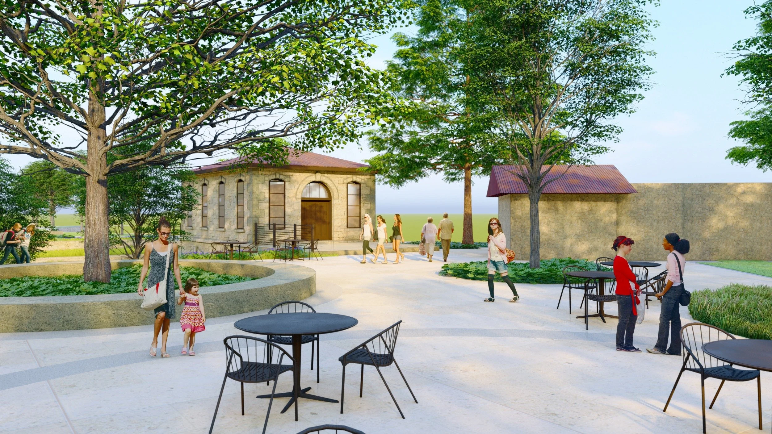 Proposed Dining Plaza