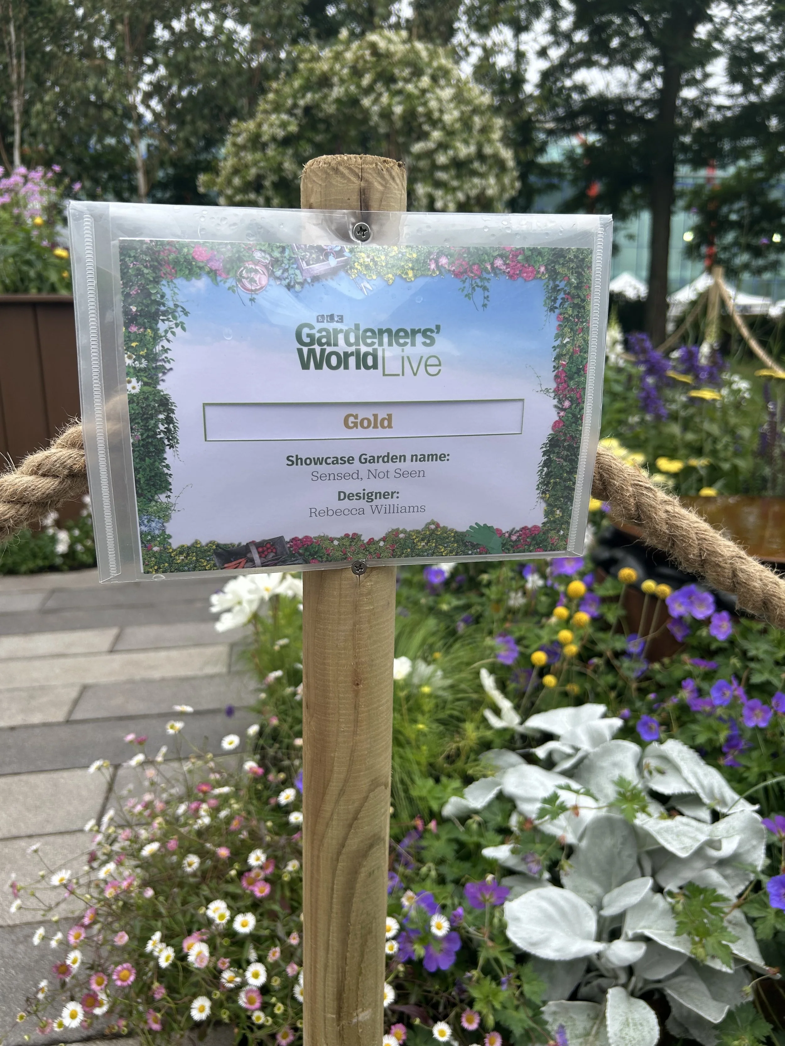 Sensed Not Seen garden at BBC Gardeners World Live 2026 photo 20