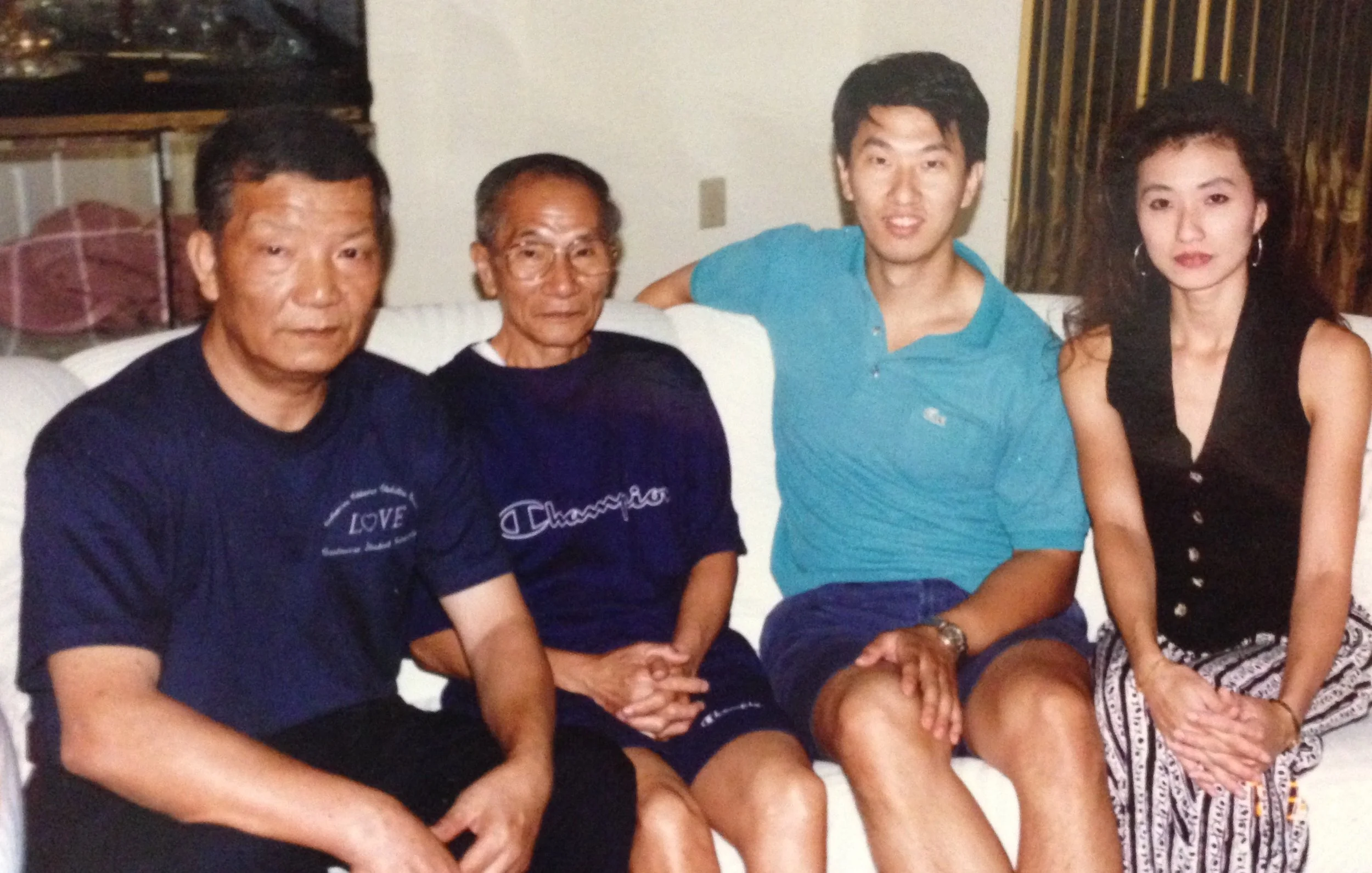 GM Meng welcomed two sons, Ip Chun and Ip Ching, of legendary Ip Man to his home.