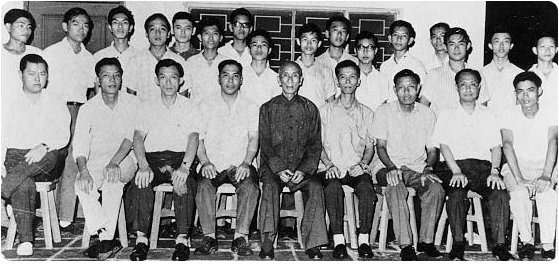 Ip Man and students