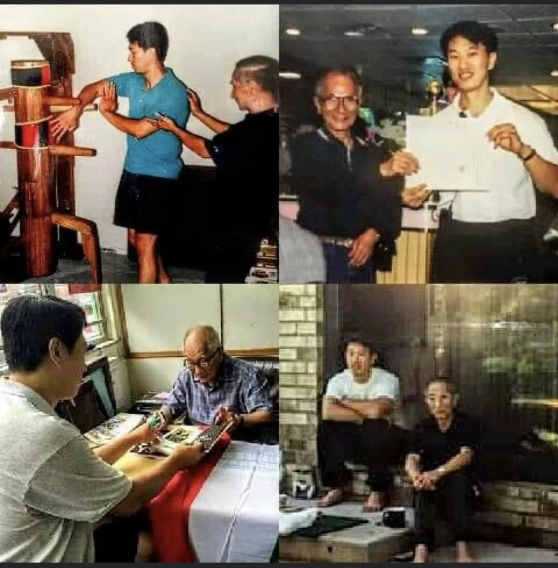 GM Meng's private time and lessons with the two sons of Ip Man, GM Ip Chun and GM Ip Ching.