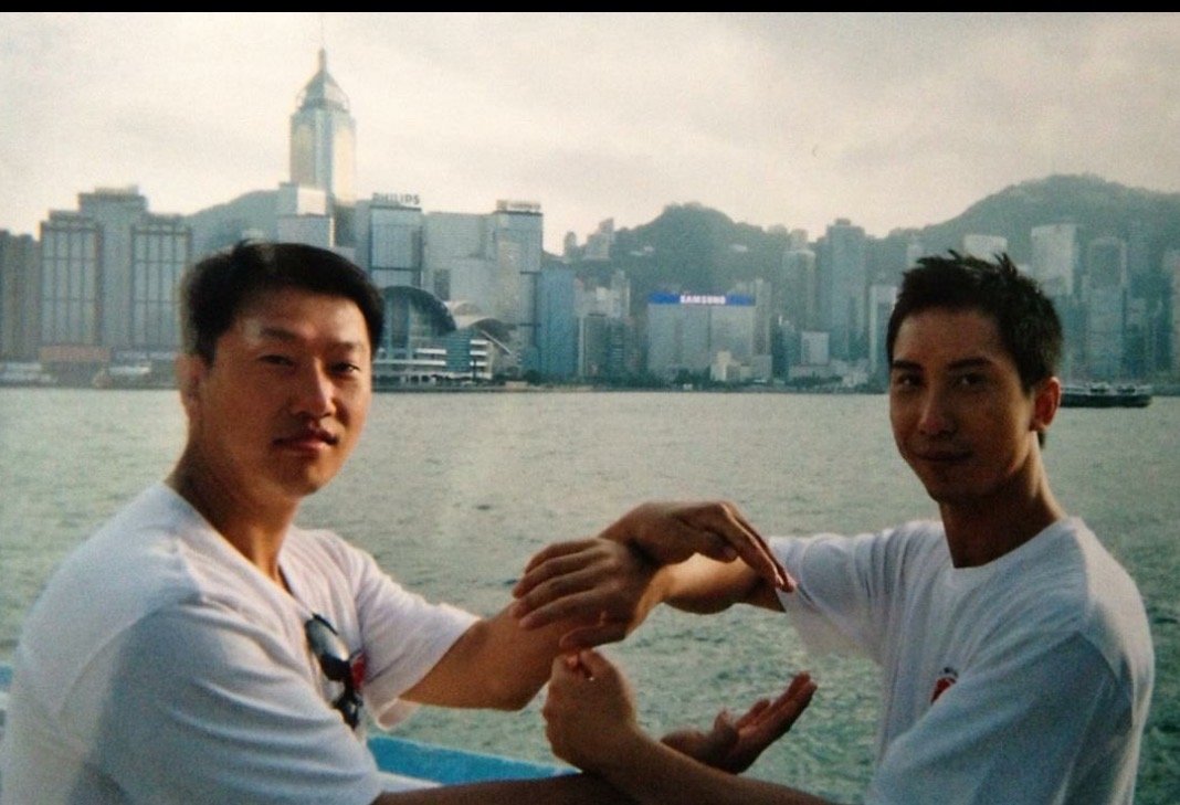 GM Meng chi sau with Ip Man, the actor.