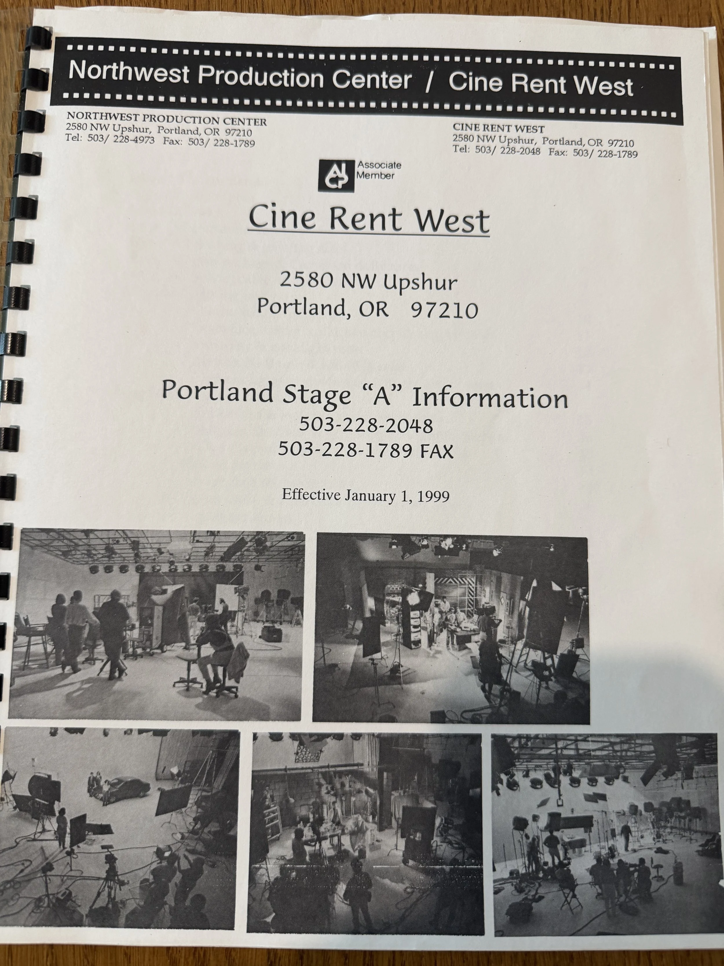 Studio Production History