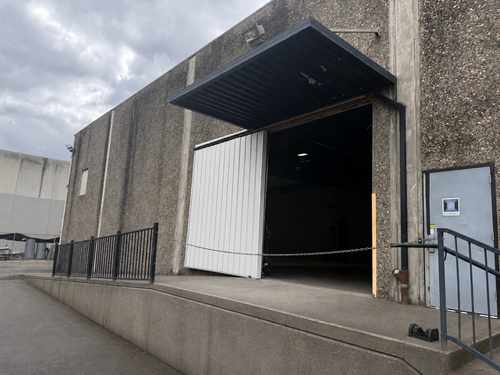 Stage Bay Door Entry Access View