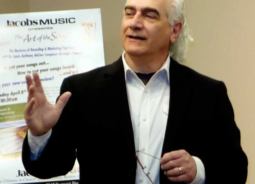 Louis deLise composing