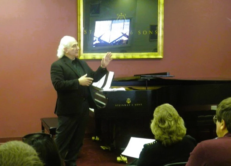 Louis deLise teaching