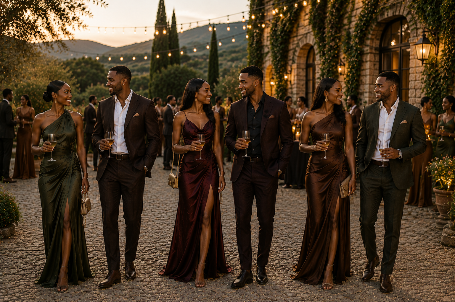 Formal / Earth Tones