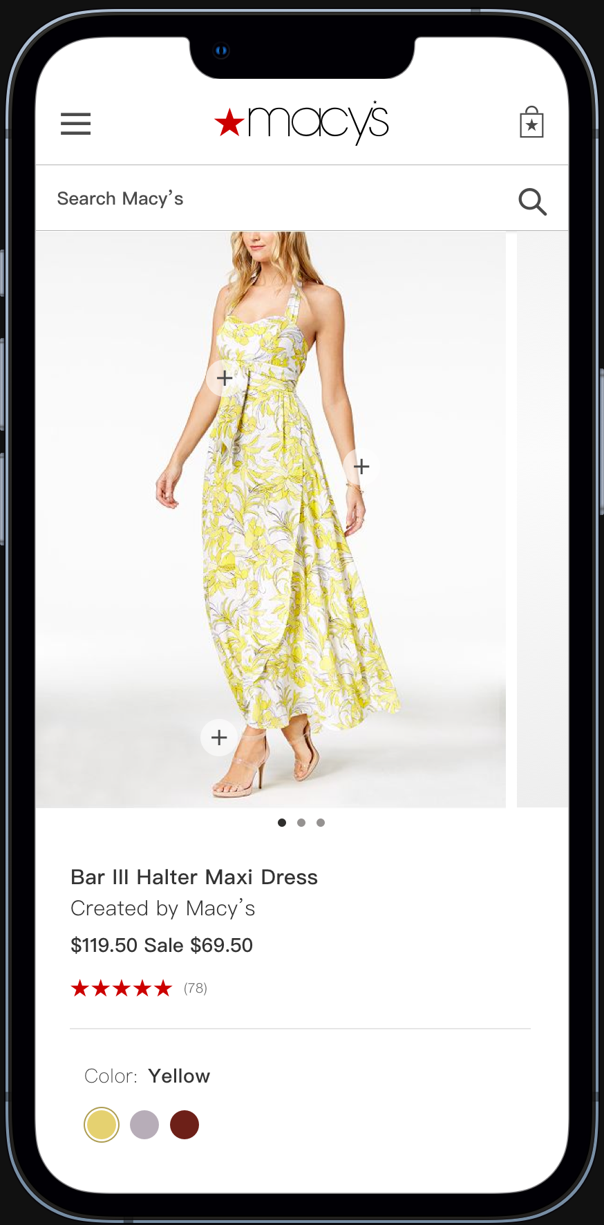 New Macy's PDP with context-aware recommendations