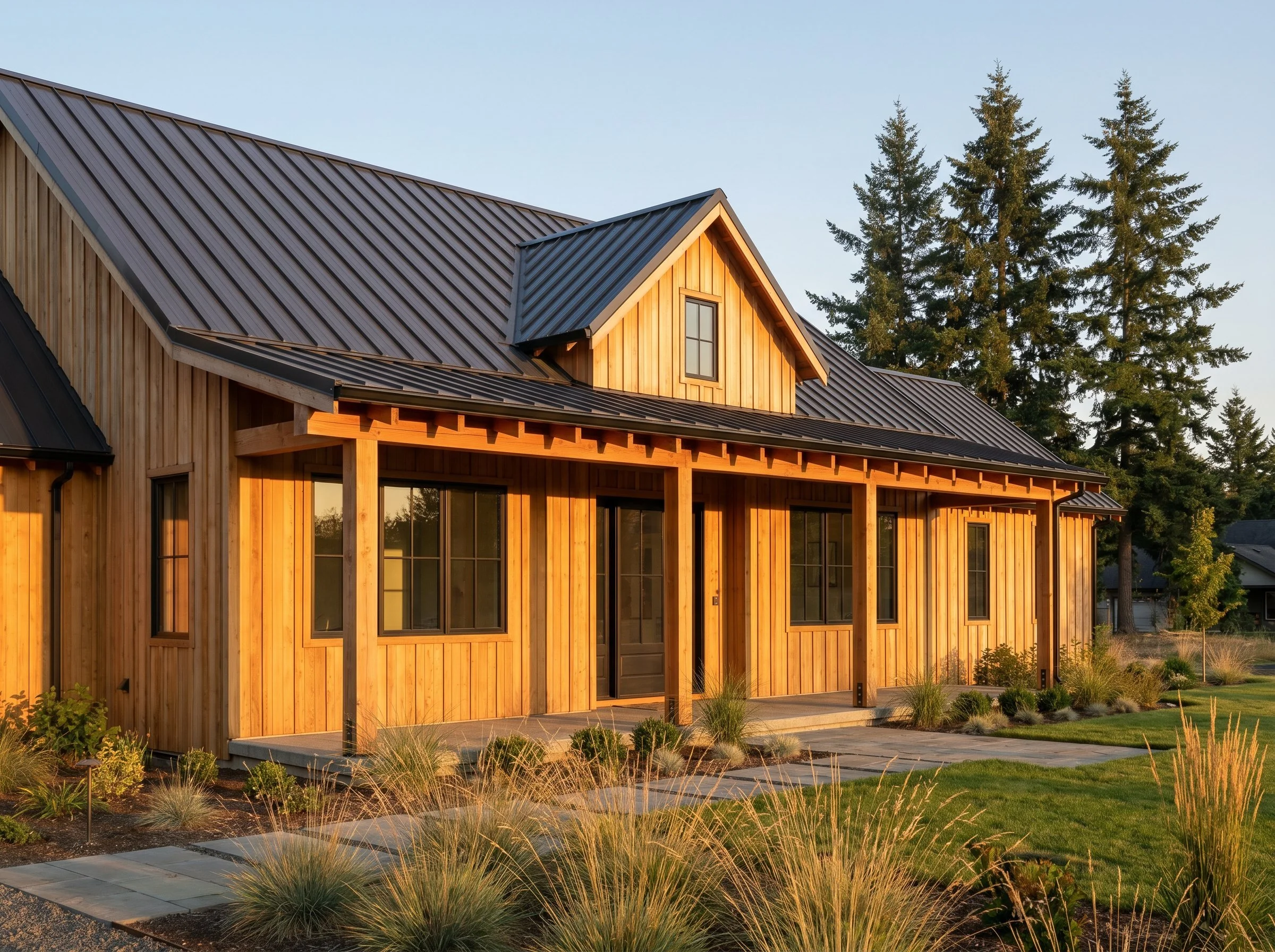 New custom home under construction