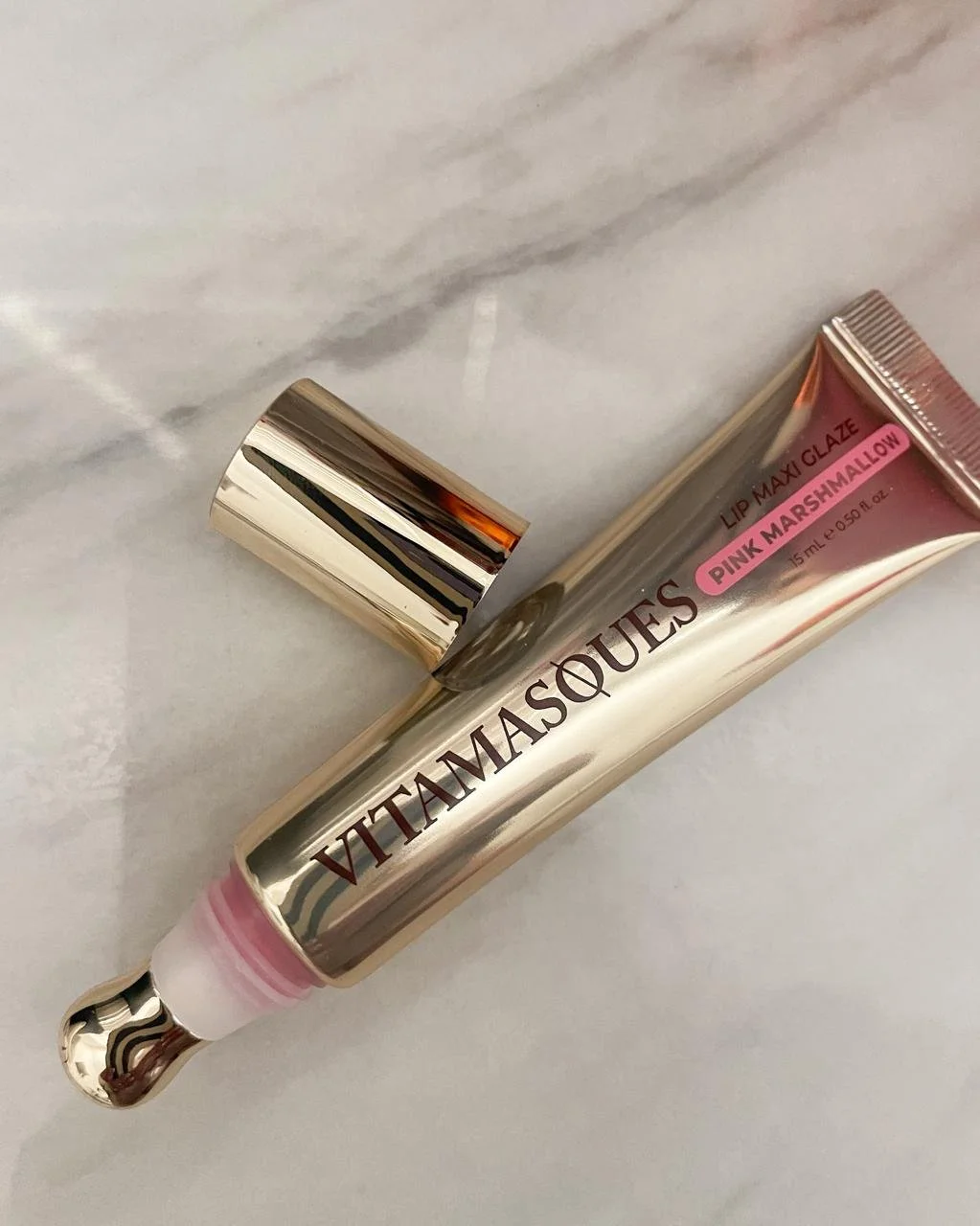 Vitamasques Lip Maxi Glaze in Pink Marshmallow