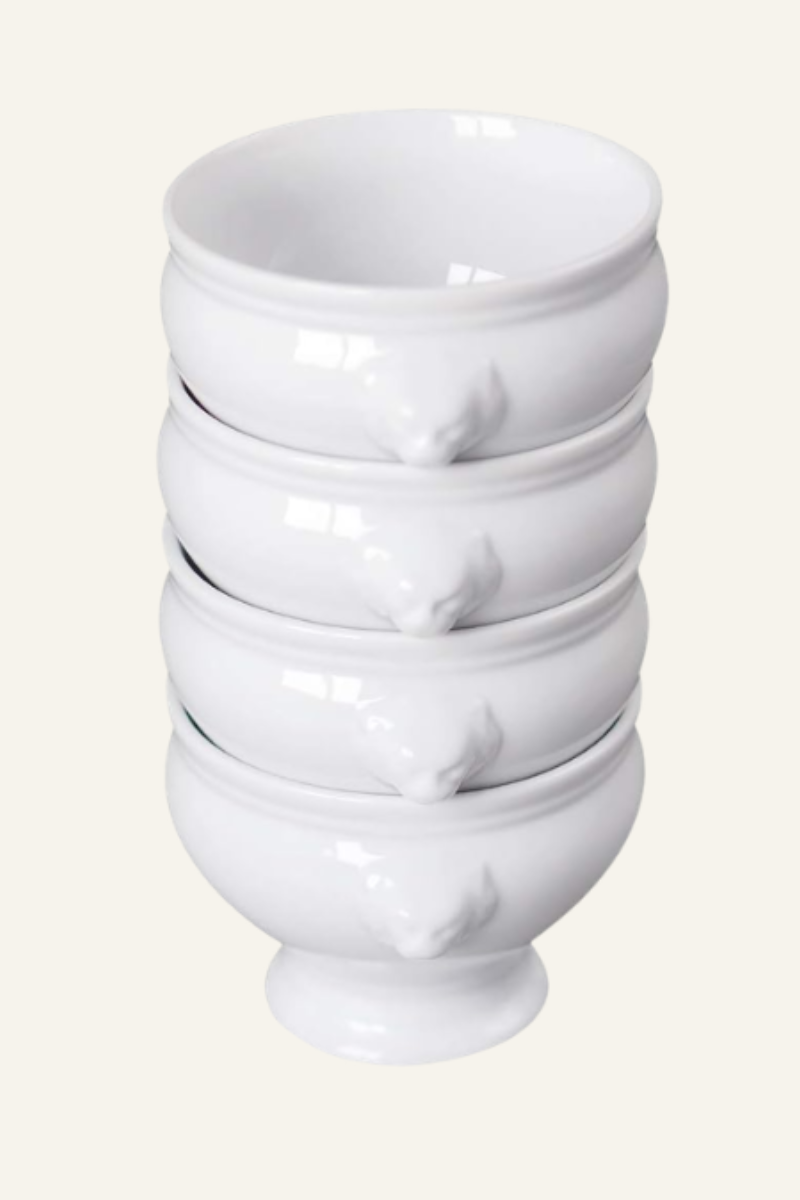 Lion Head Porcelain Bowls