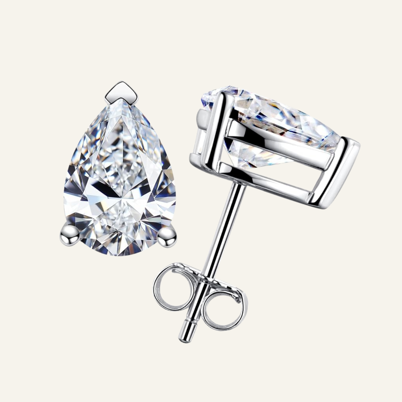 Moissanite Stud Earrings