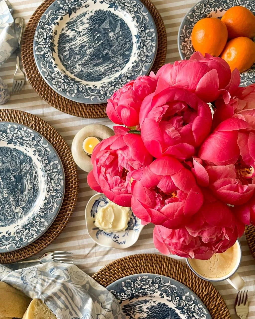 A table set for no occasion in particular