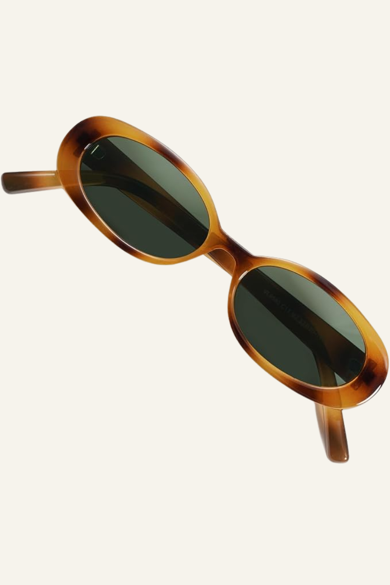 Retro Oval Sunglasses