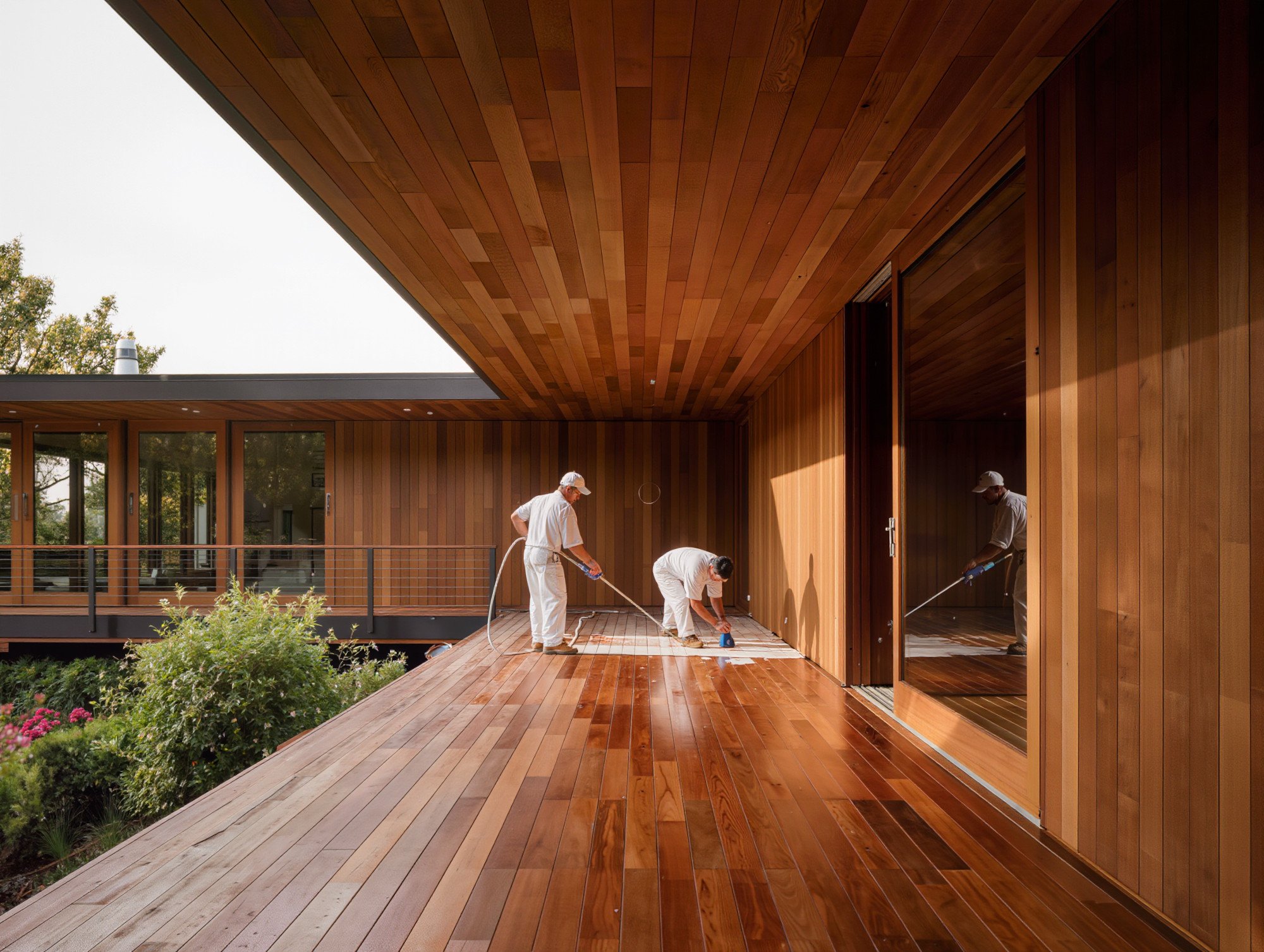 deck refinishing example