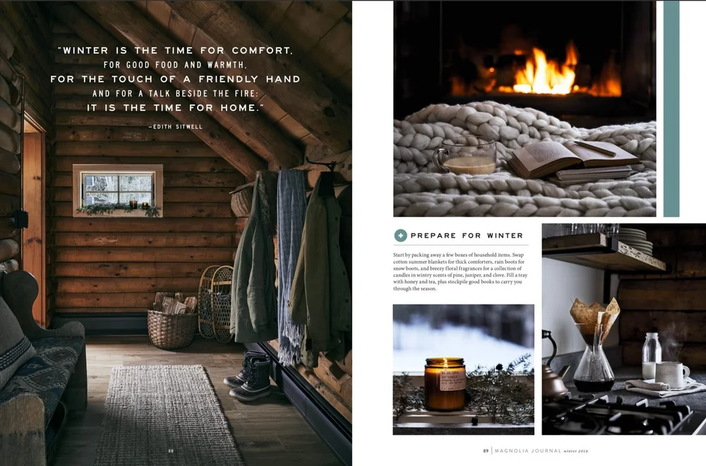 Magnolia Journal food feature spread