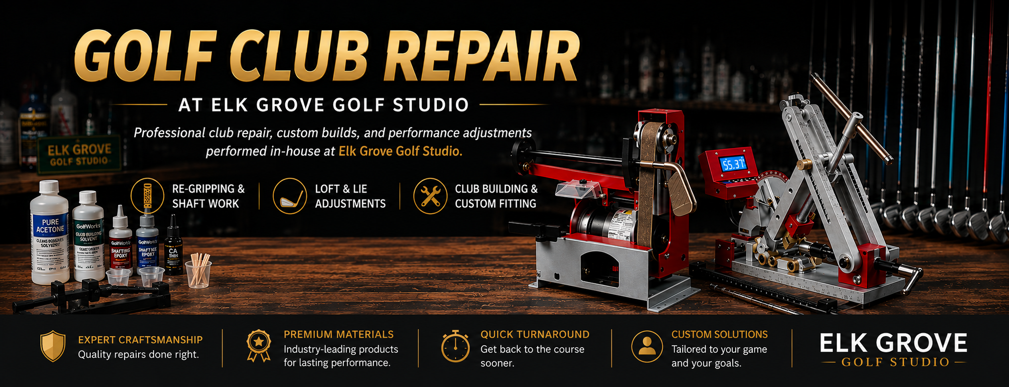 Elk Grove Golf Studio Club Repair