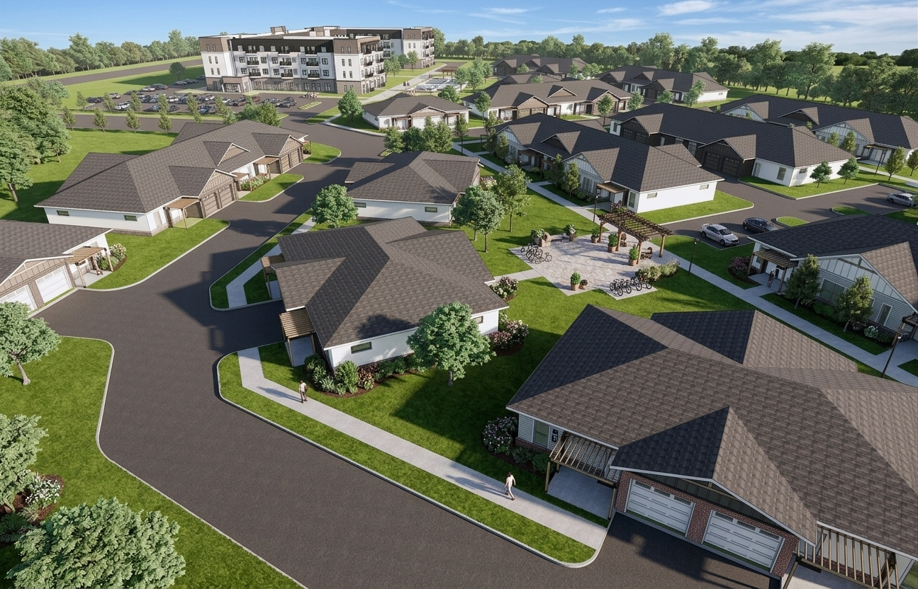 LILA Lafayette aerial rendering