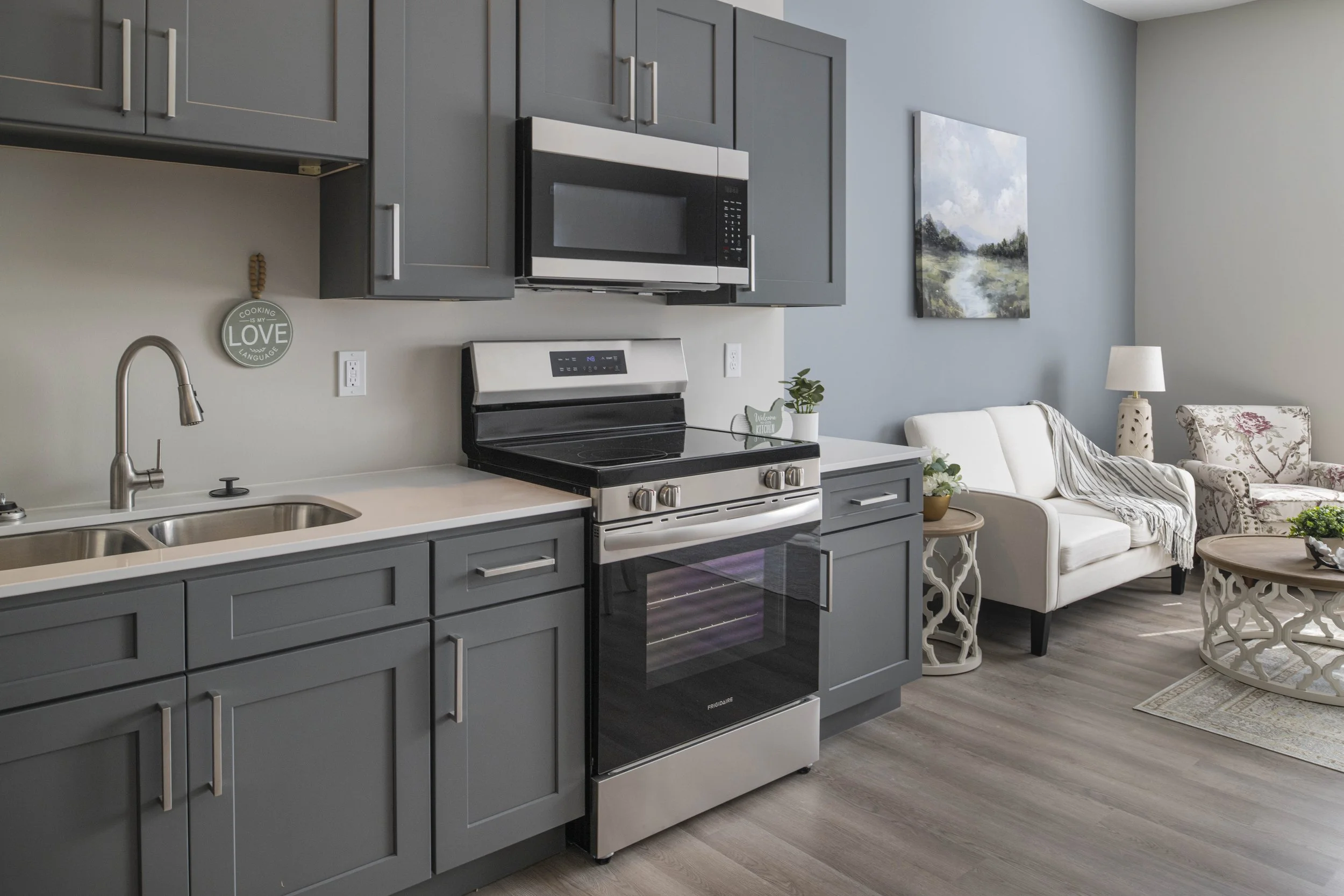Modern finishes