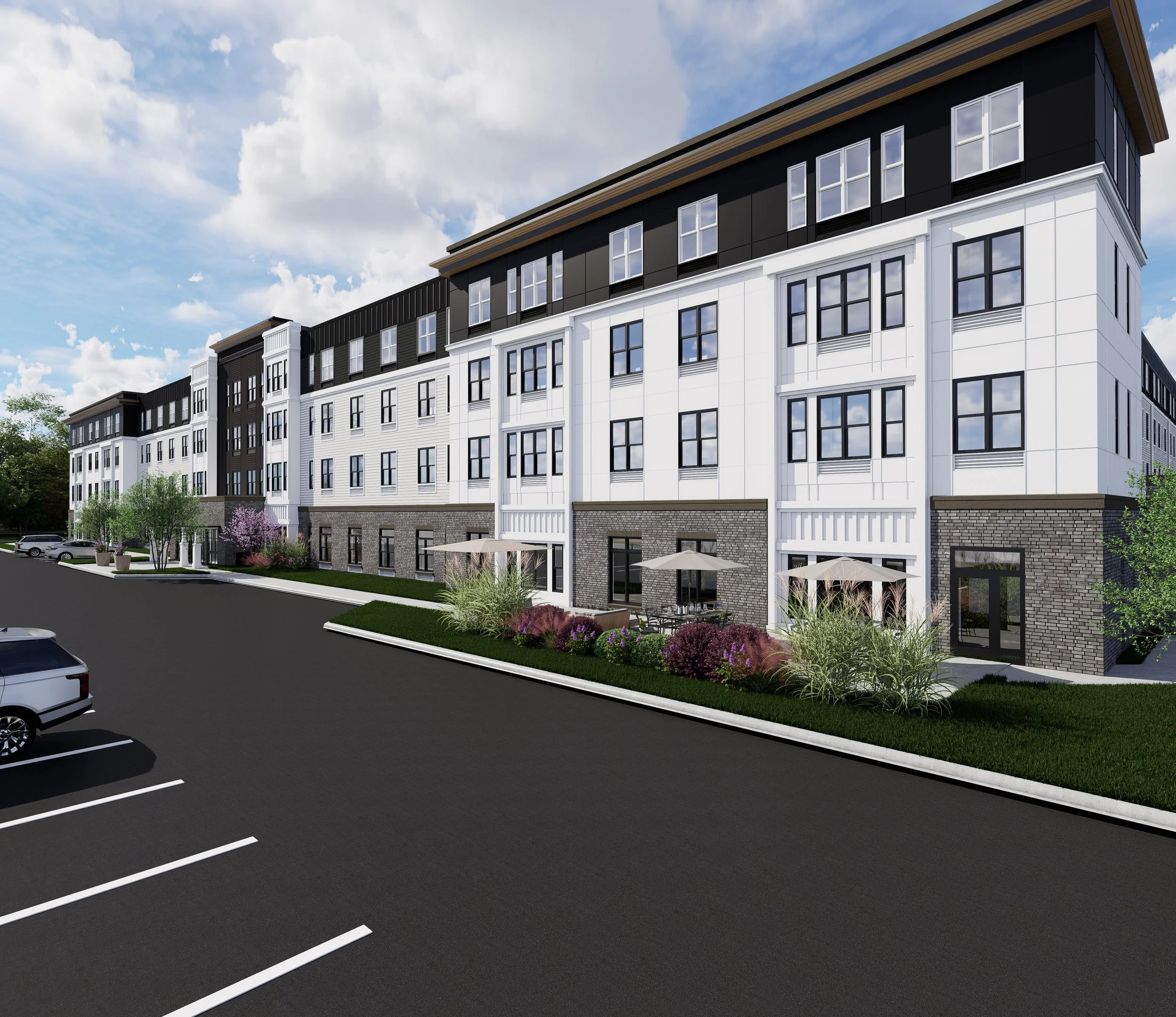 LILA Lafayette exterior rendering