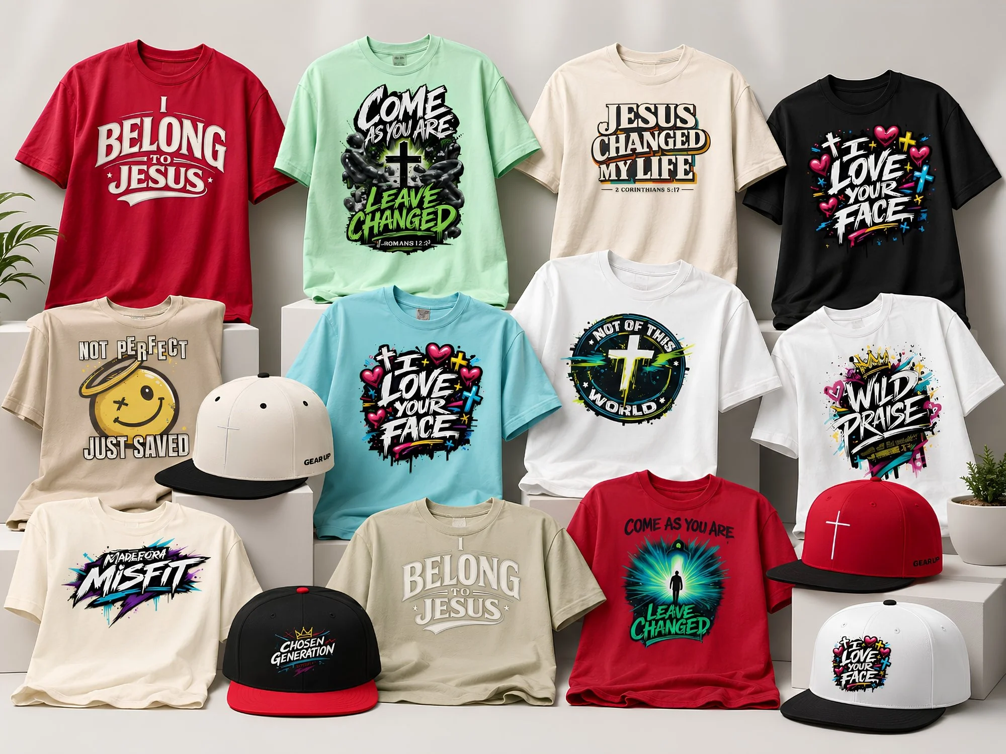 Gear Up Christian apparel collection