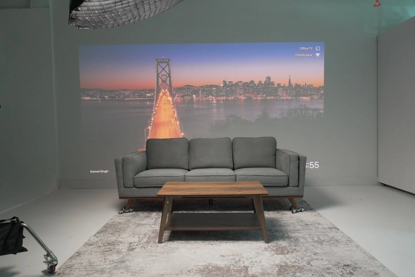 Another styled shooting area available in the vFlat Studios rental space