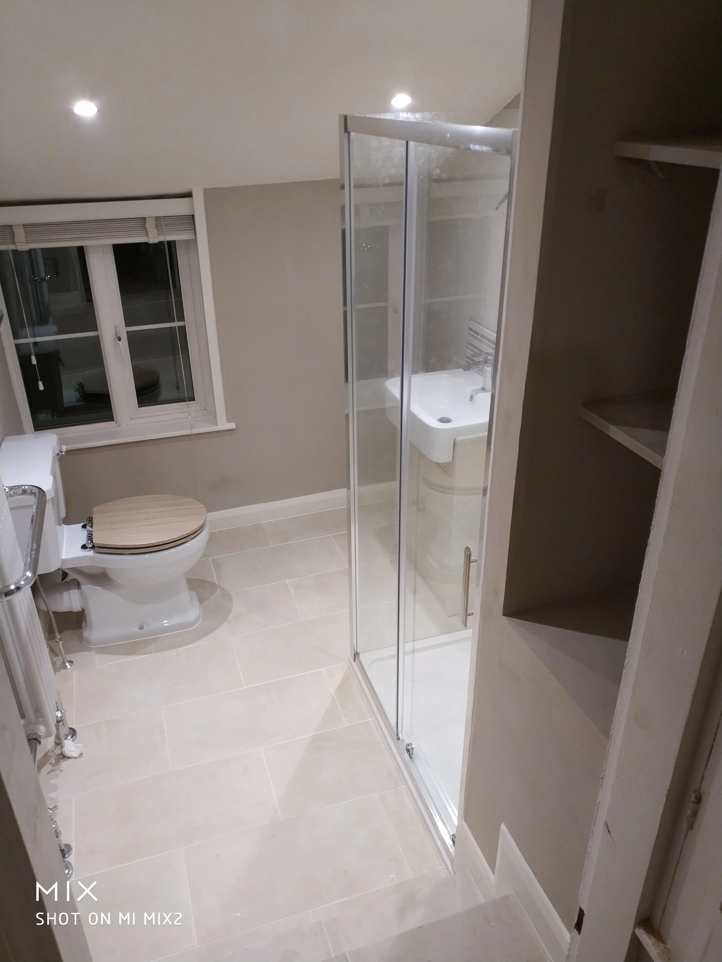 Bathroom after renovation