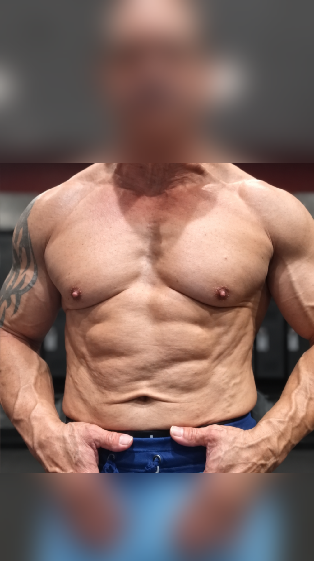 Client 3 after personalized training and macro coaching