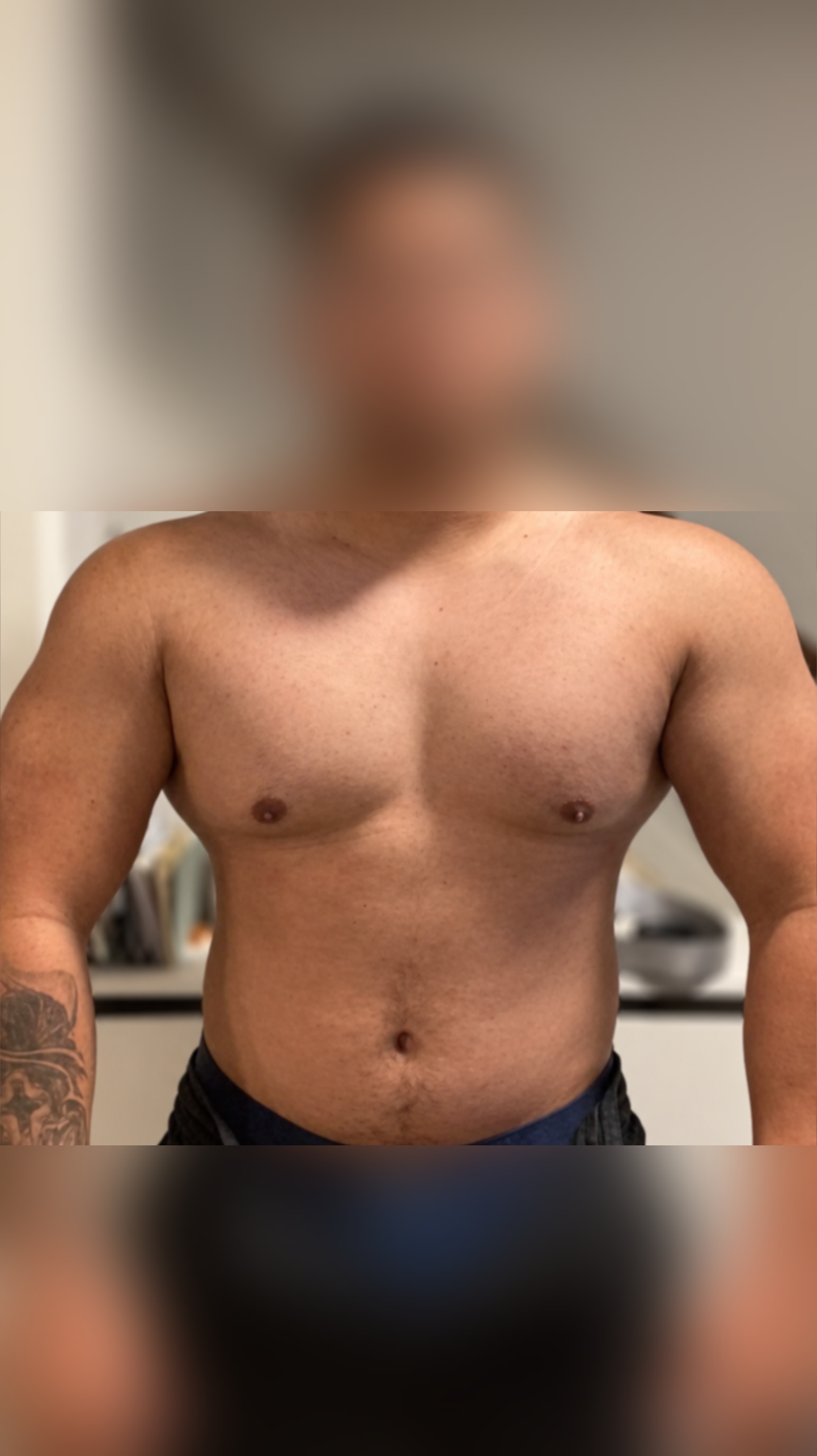 Client 2 after personalized online personal training