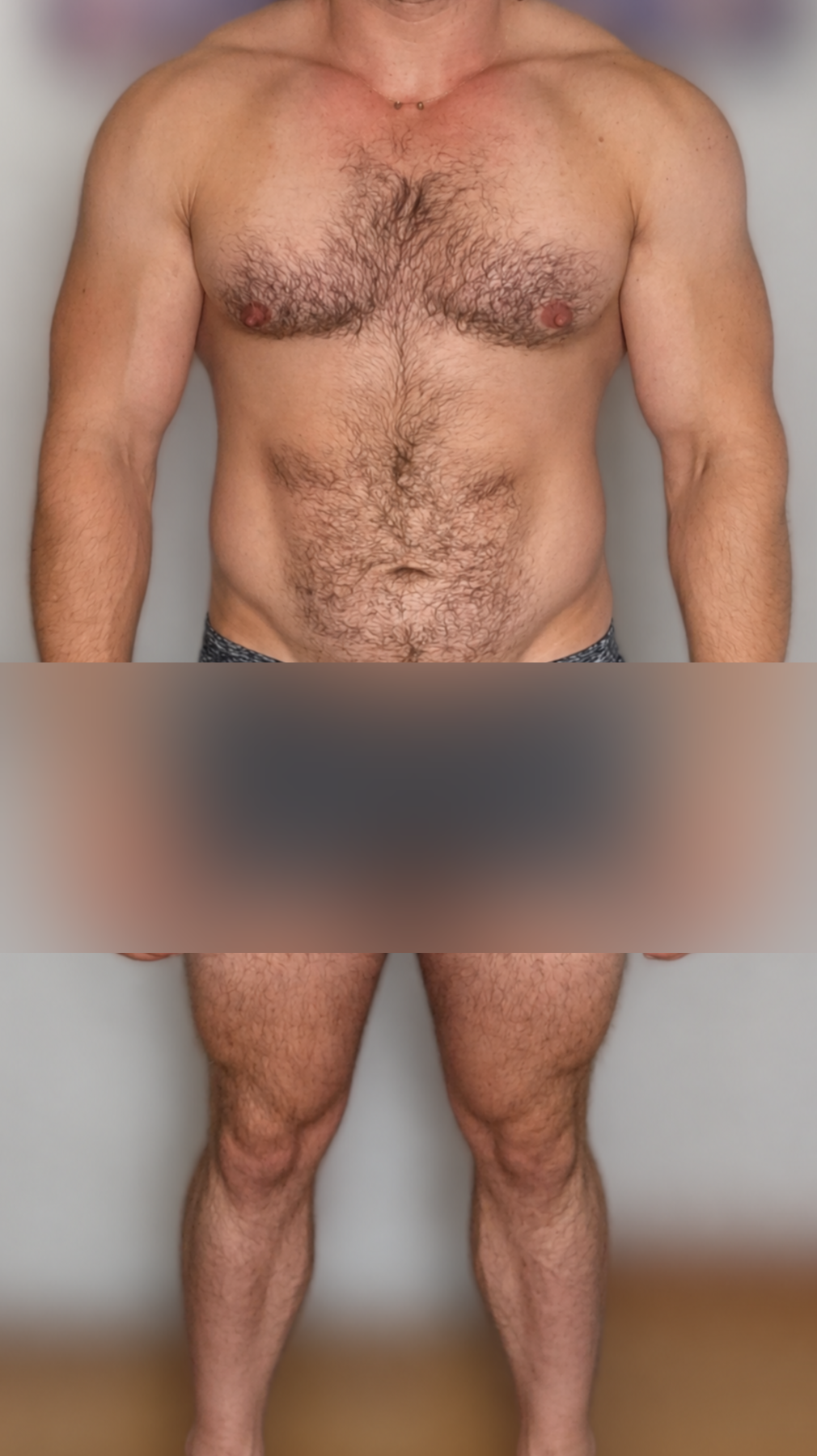 Client 4 before personalized training and macro coaching