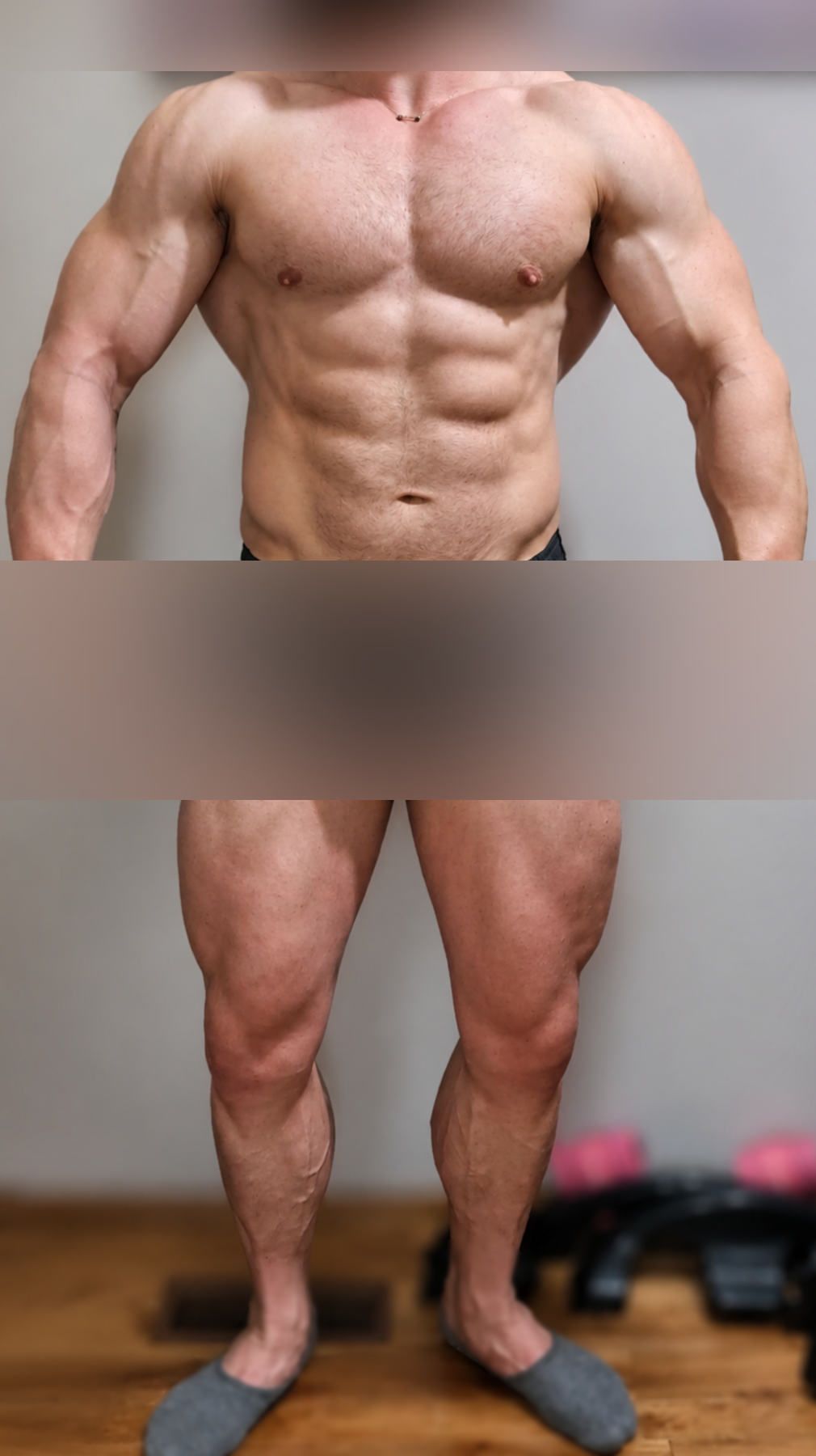 Client 4 after personalized training and macro coaching
