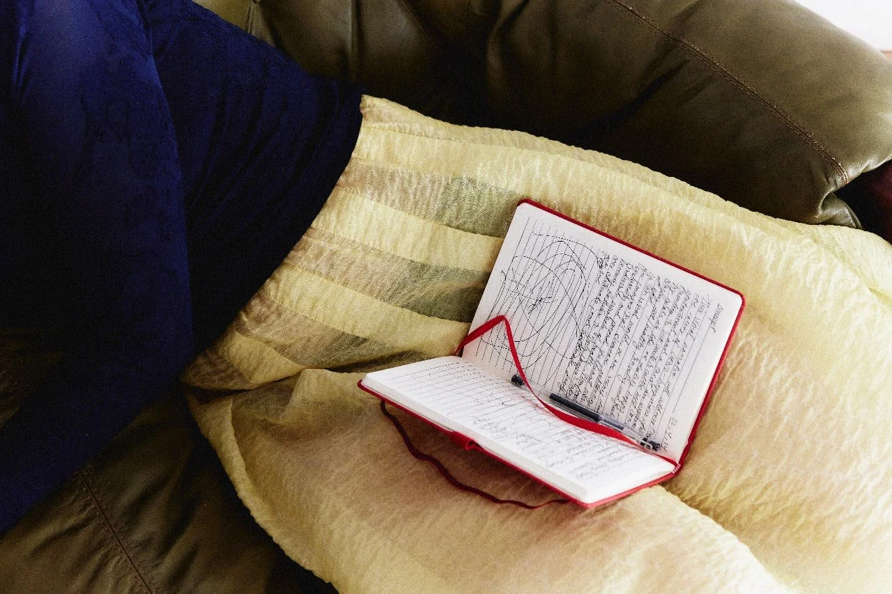 Notebook and morning light, the work of deciding