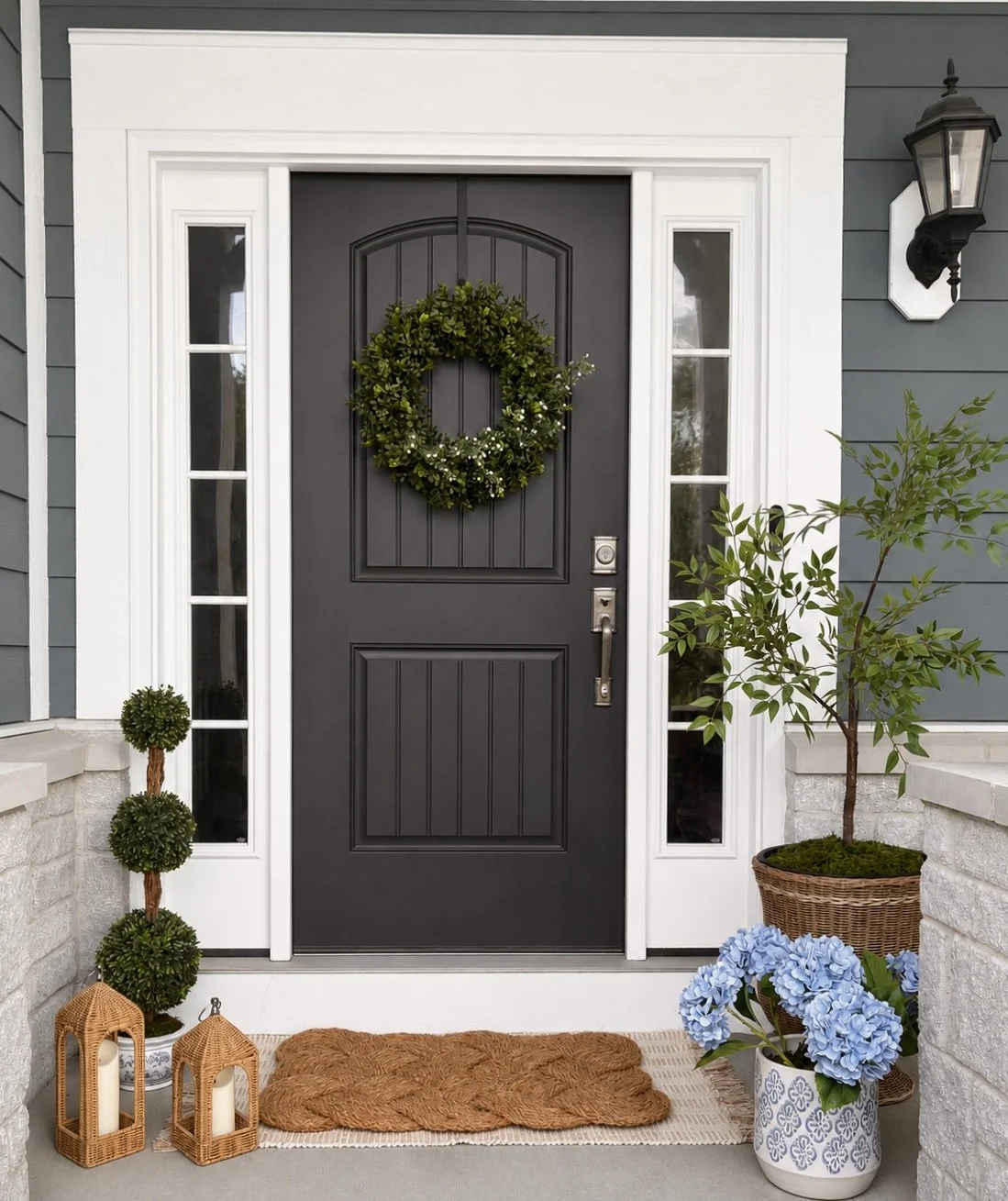 After porch styling