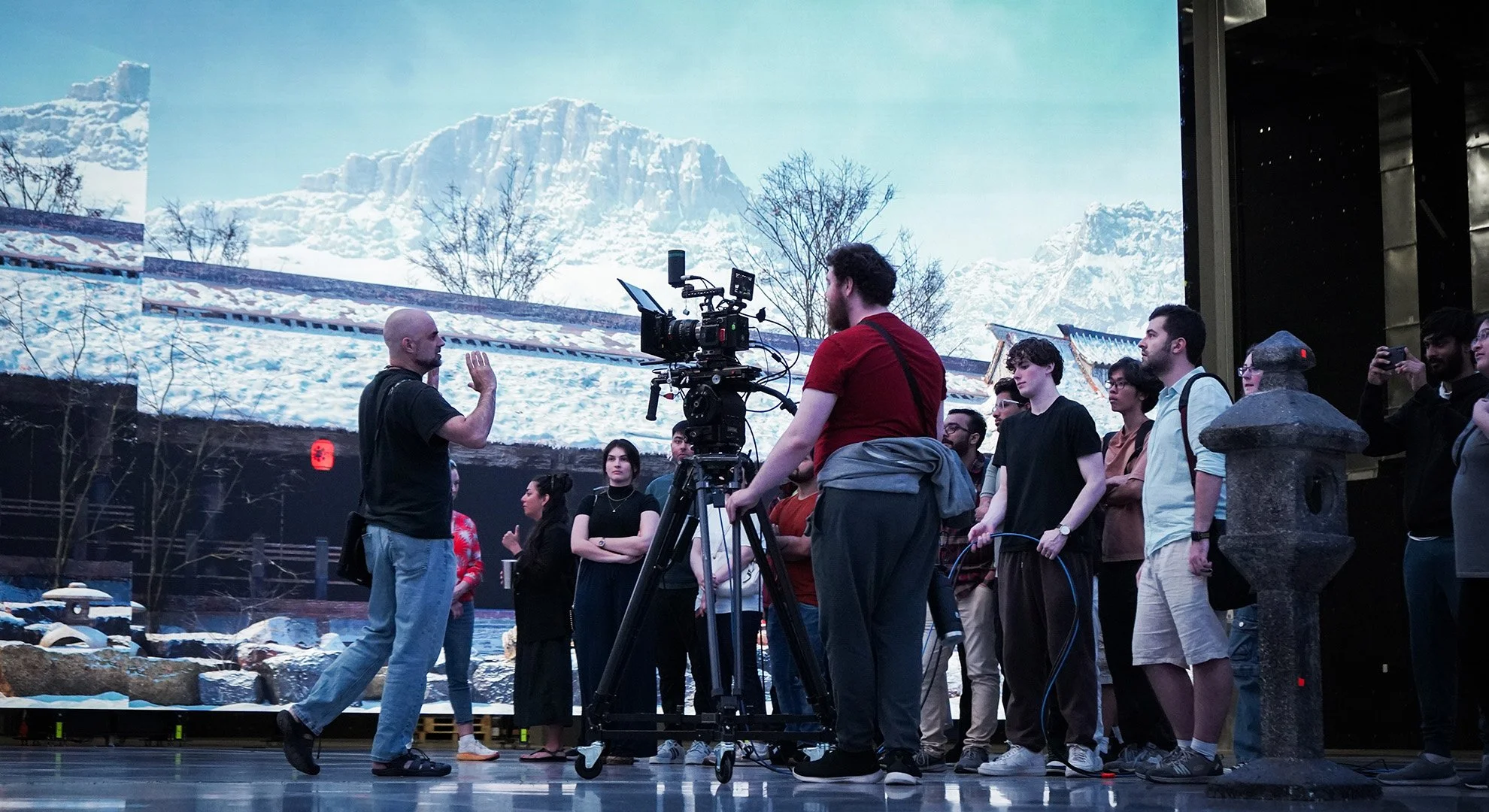 Film production and post-production environment