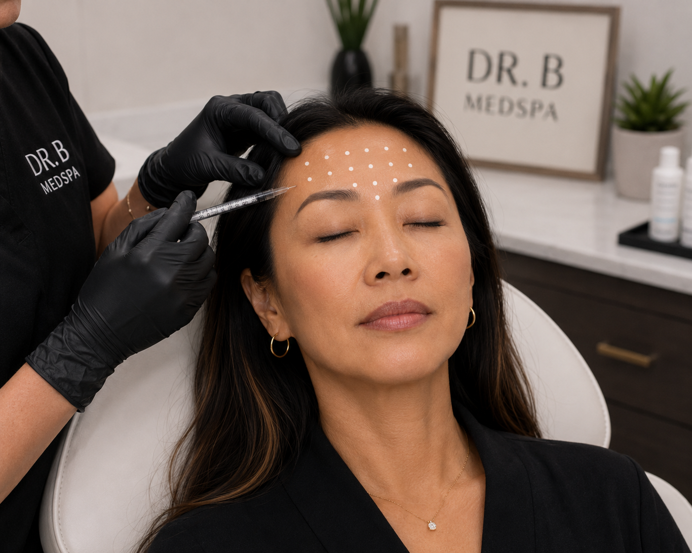 Neurotoxin treatment at Dr. B MedSpa in Bend, Oregon