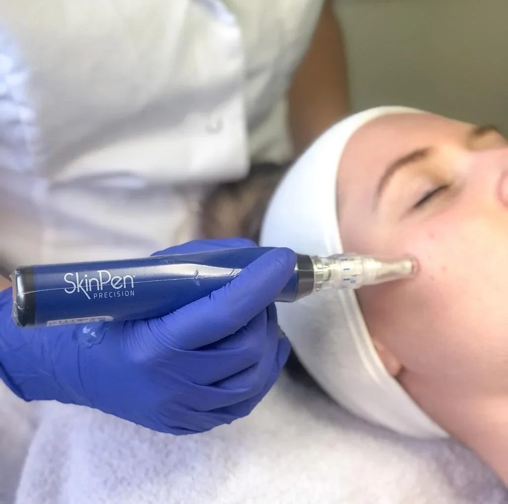 Medical-grade SkinPen microneedling treatment at Dr. B MedSpa in Bend, Oregon