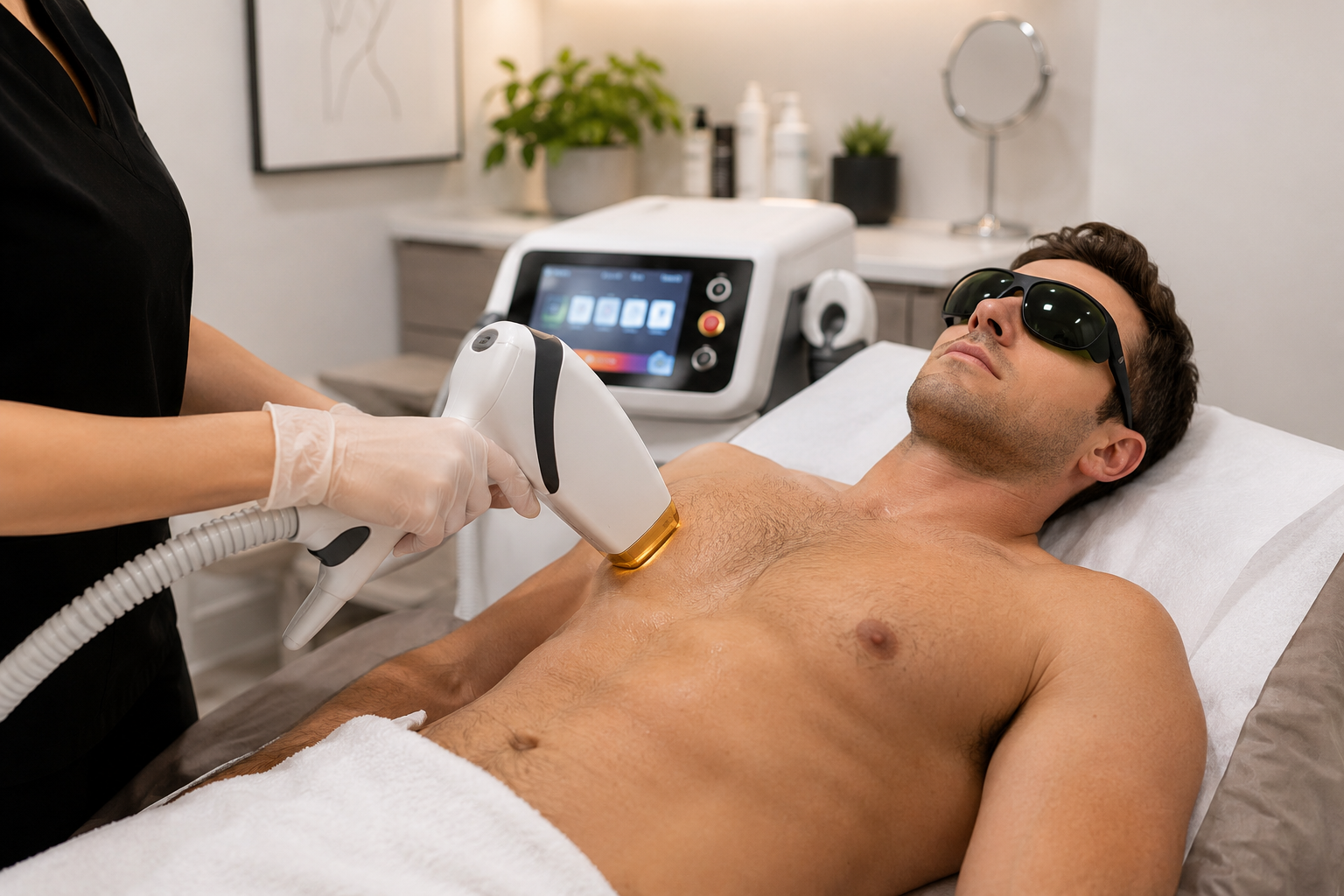 Nirvana laser hair removal treatment at Dr. B MedSpa in Bend, Oregon