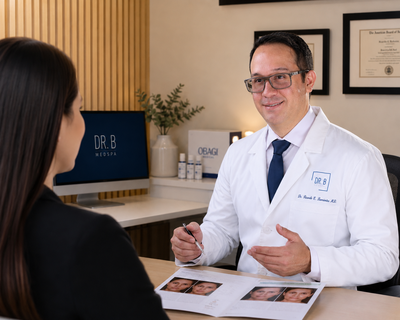 Consultation at Dr. B MedSpa