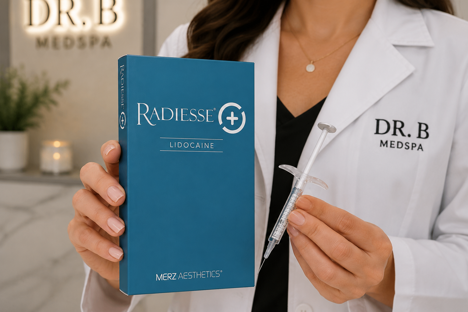 Radiesse biostimulator treatment at Dr. B MedSpa in Bend, Oregon