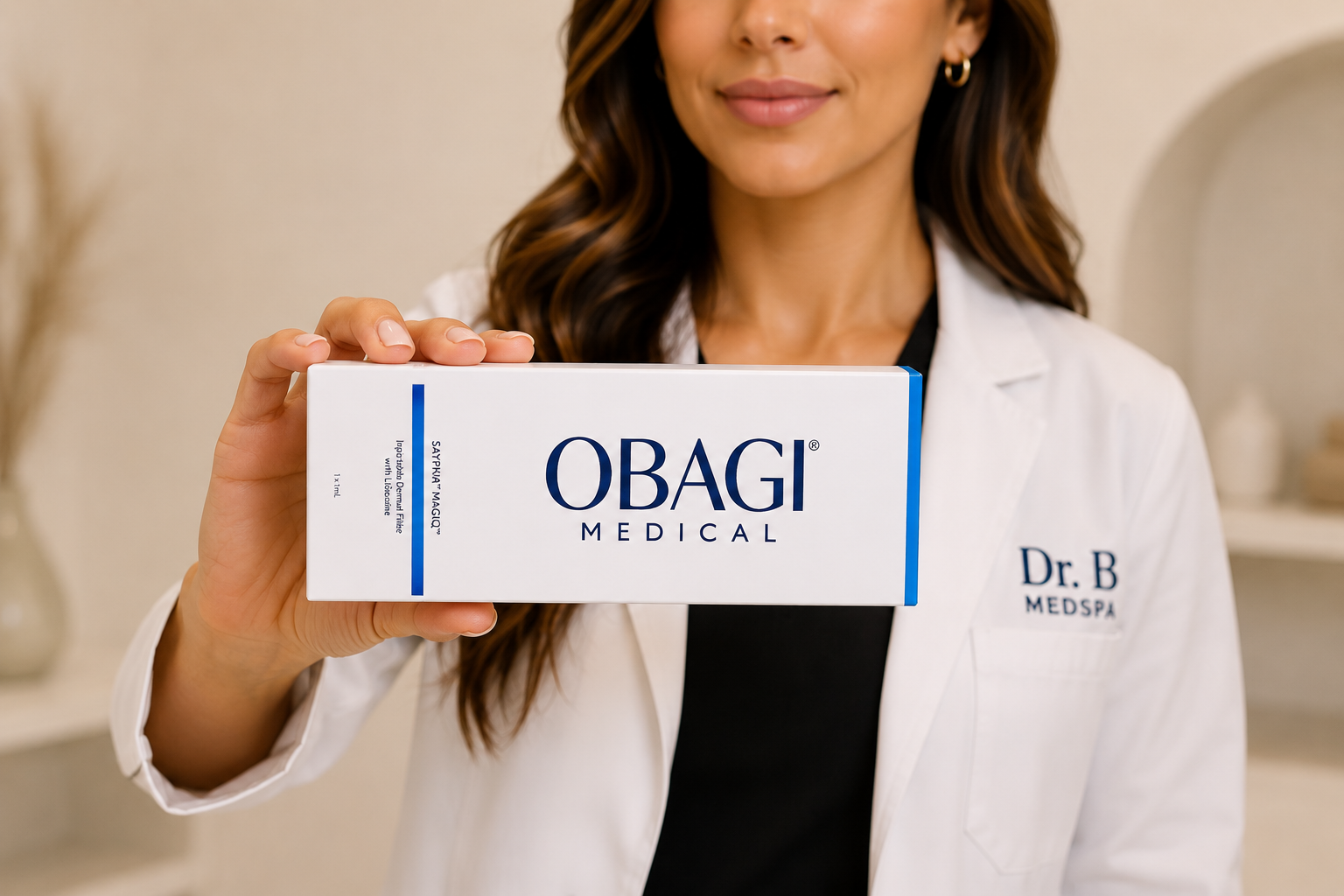 Obagi saypha MagIQ dermal filler treatment at Dr. B MedSpa in Bend, Oregon