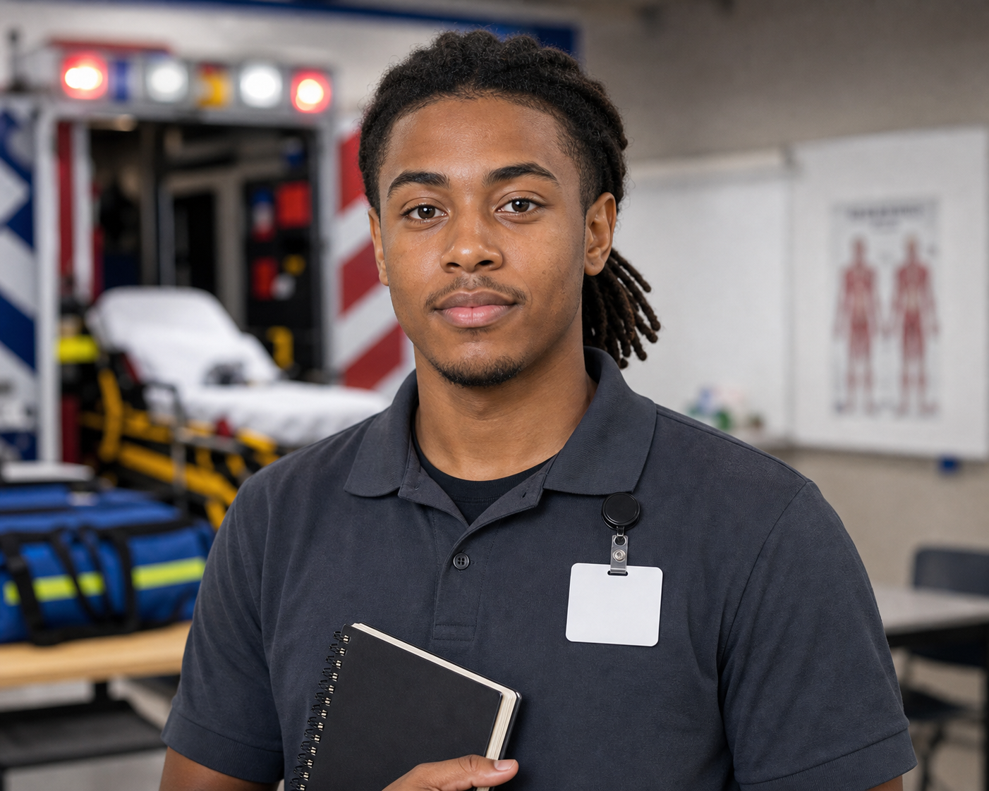 Jayden Brooks, EMT student