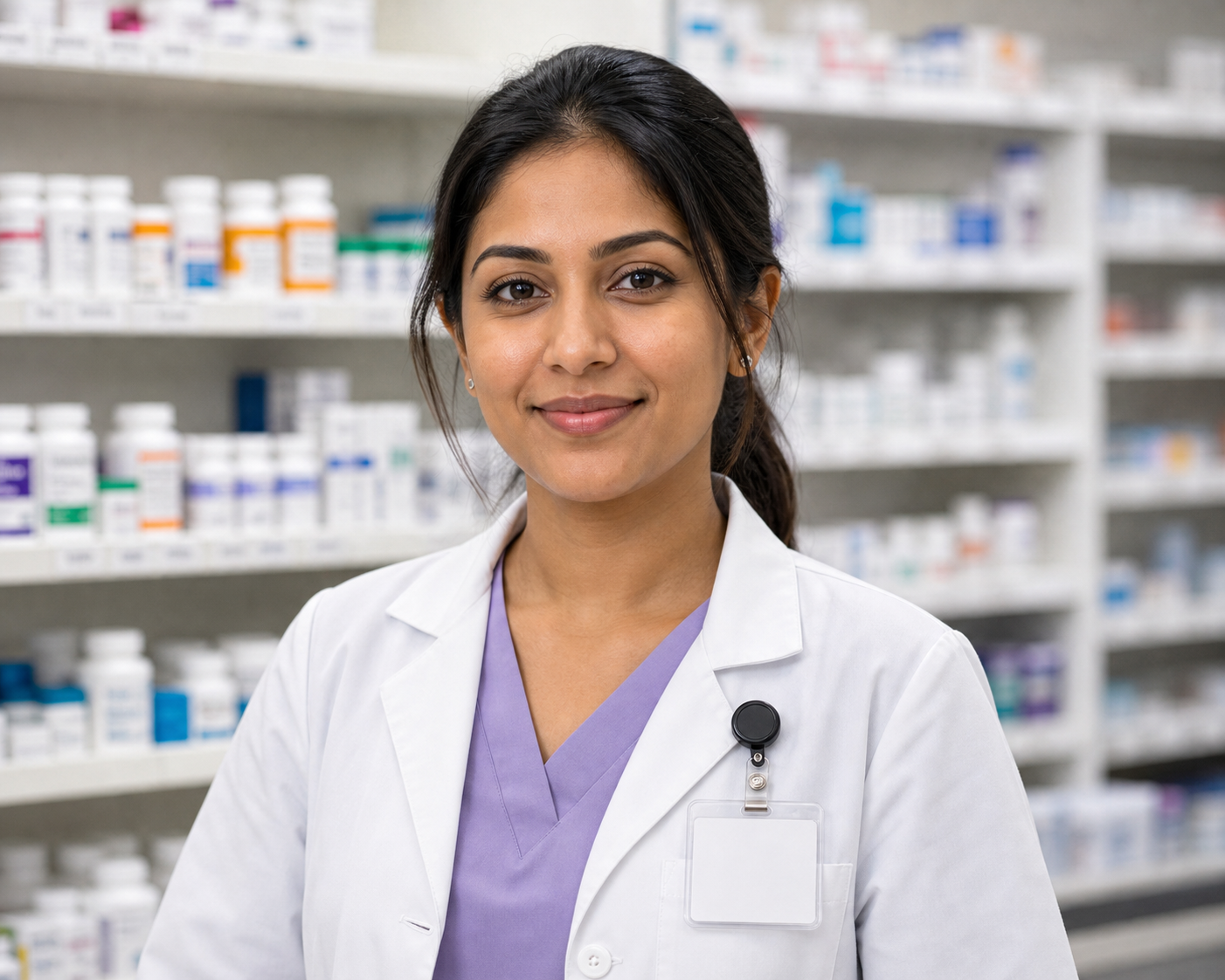 Priya Shah, pharmacy technician