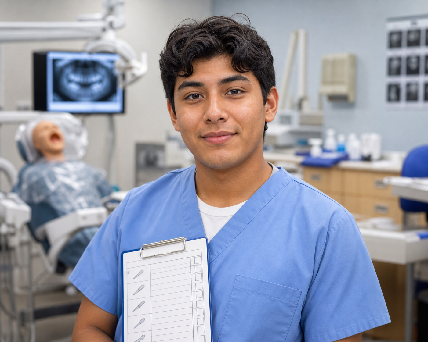 Nico Alvarez, fictional dental assisting student