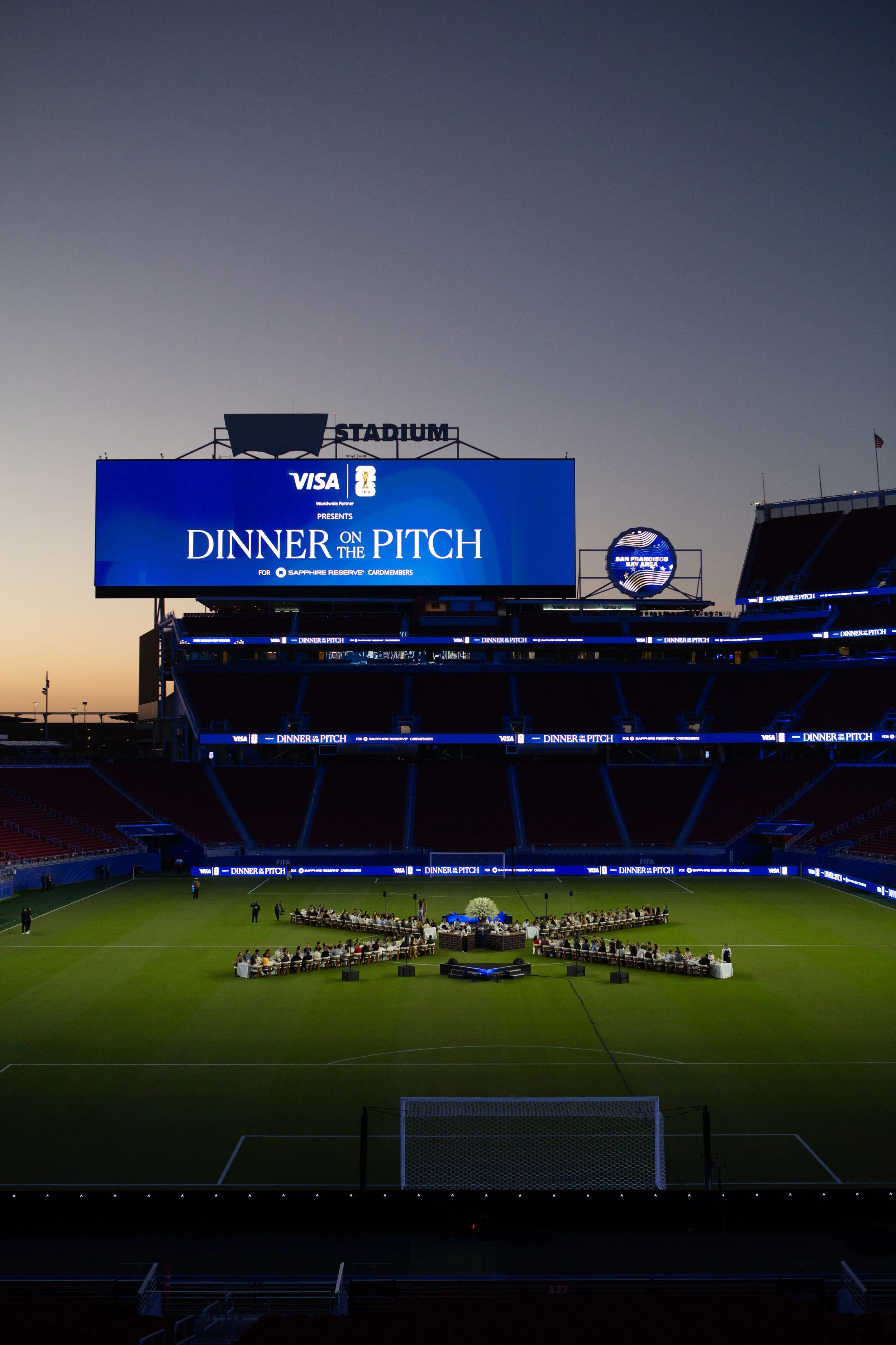 Dinner on the Pitch, Visa Chase Sapphire Reserve