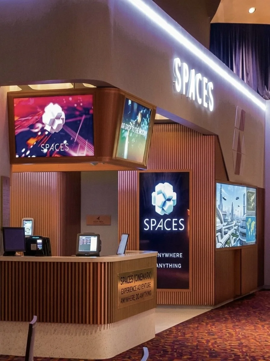 Spaces HQ — tech-infused reception kiosk