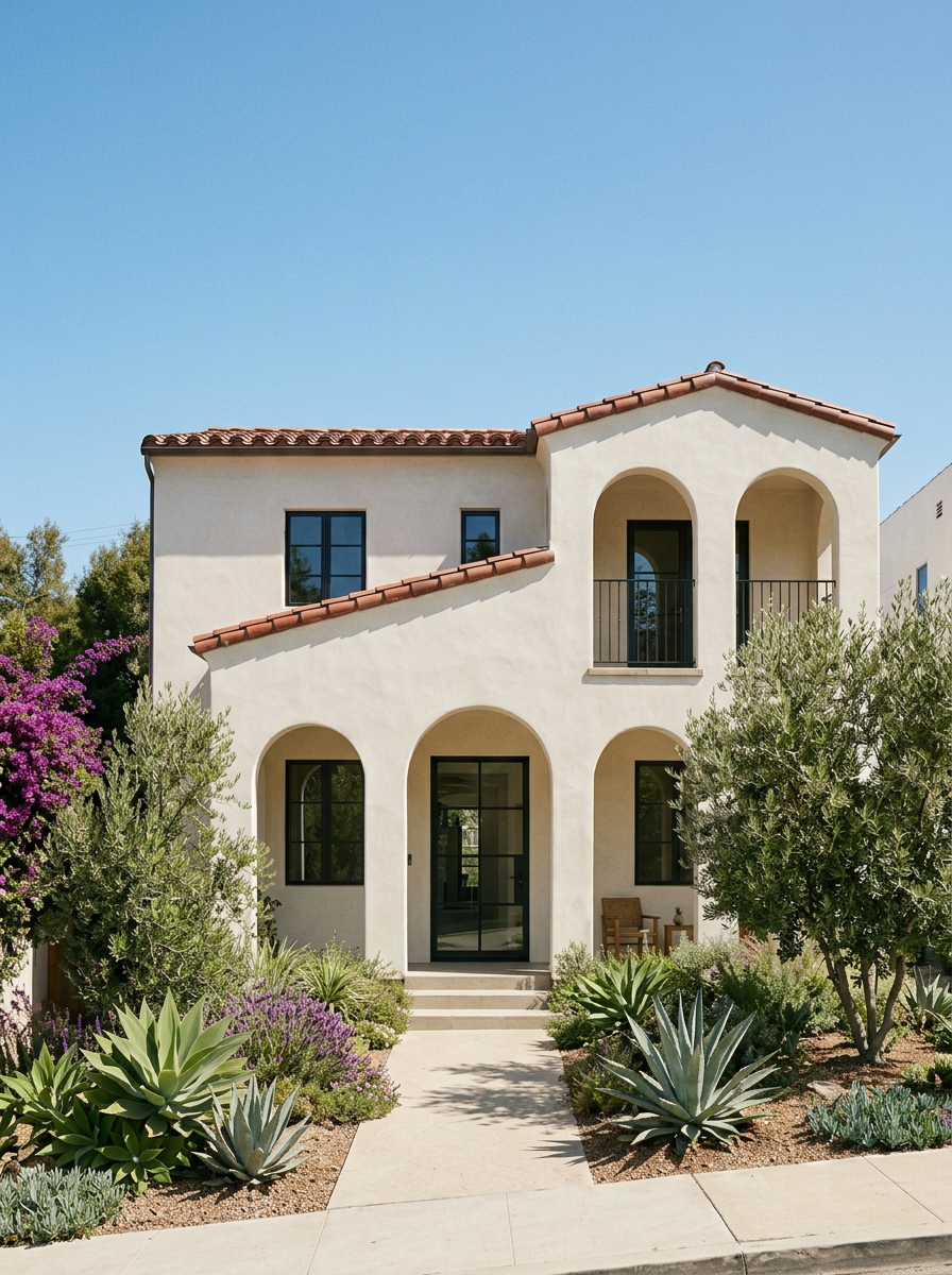 Hollywood Residence — Spanish Revival exterior