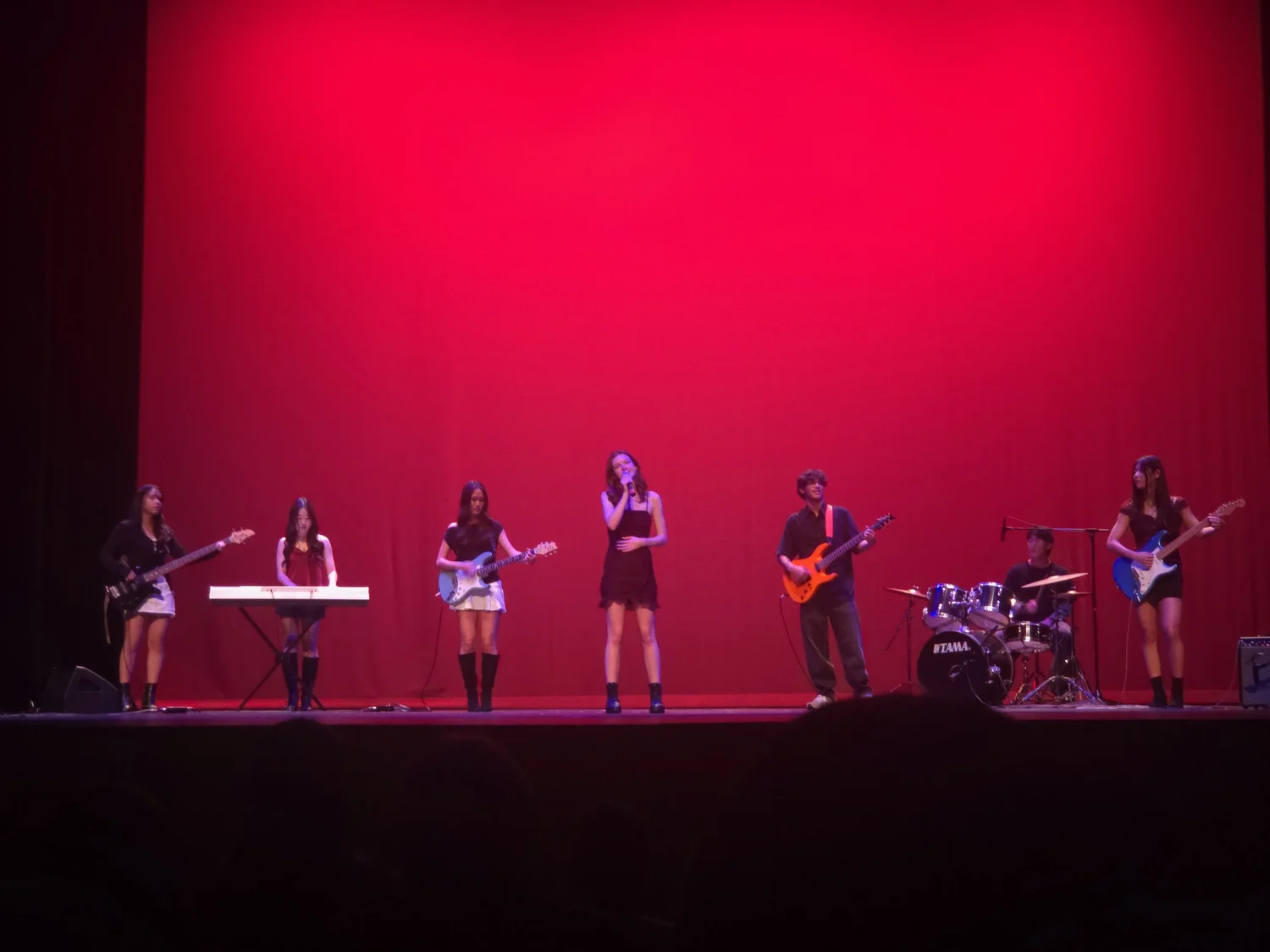Garage band performing at SOOS